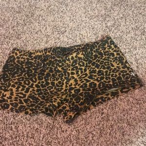 Cheetah shorts